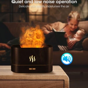 Aroma Diffuser in Flame Like Night Light - Image 5