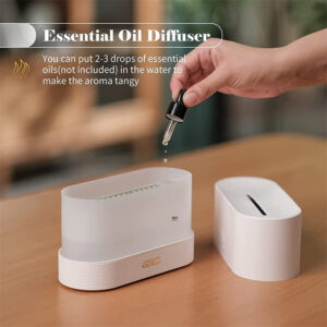 Aroma Diffuser in Flame Like Night Light - Image 7