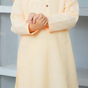 Cotton Stitched Kurta for Boys - Image 3