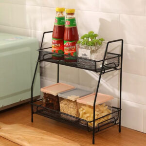 Iron Organizer Shelf 2 Layer Multi-Purpose - Image 4