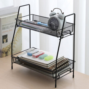 Iron Organizer Shelf 2 Layer Multi-Purpose - Image 2