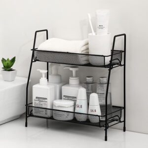 Iron Organizer Shelf 2 Layer Multi-Purpose