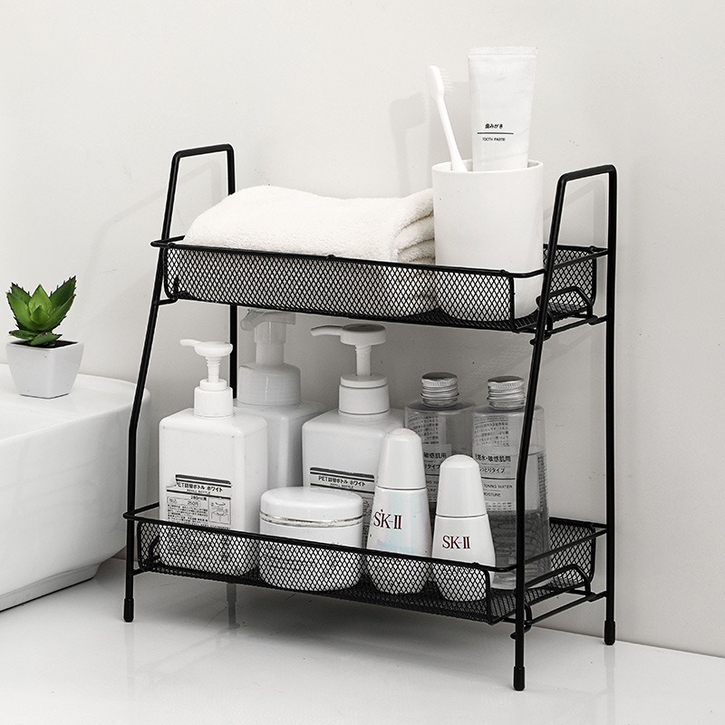 Iron Organizer Shelf 2 Layer Multi-Purpose
