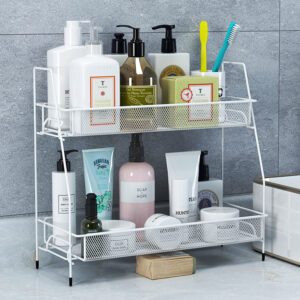 Iron Organizer Shelf 2 Layer Multi-Purpose - Image 8