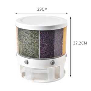Kitchen Food Container Organizer 6-In-1 Rotatable - Image 8