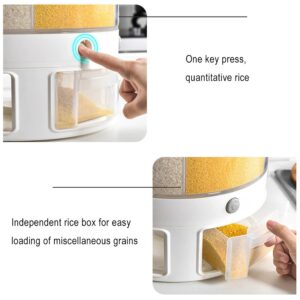 Kitchen Food Container Organizer 6-In-1 Rotatable - Image 7