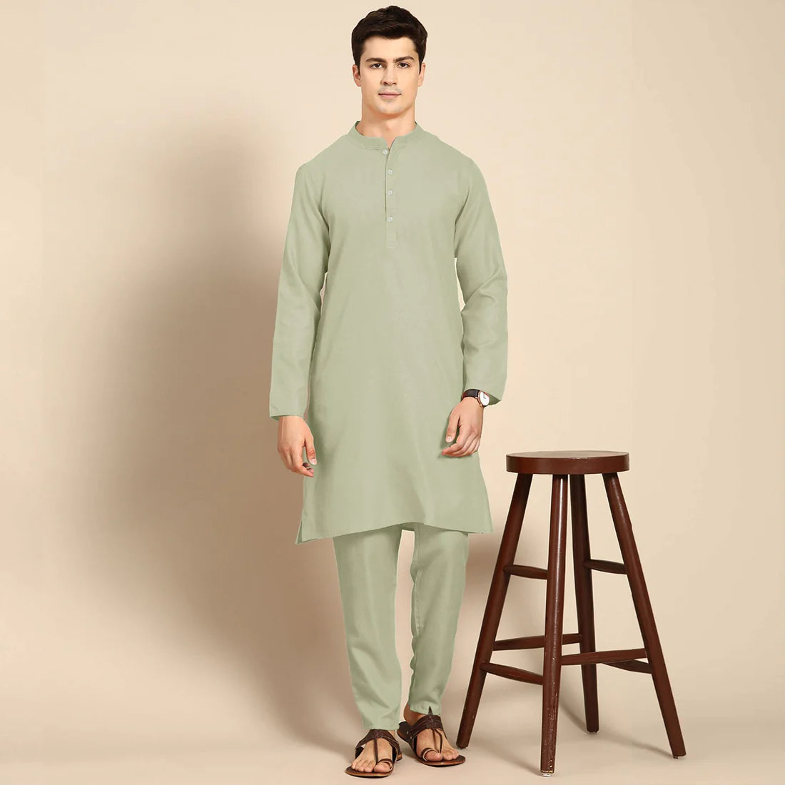 Men Stitched Wash and Wear Suit