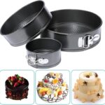 Round Non-Stick Cake Mold Baking Pan Set
