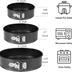 Round Non-Stick Cake Mold Baking Pan Set - Image 6