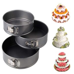 Round Non-Stick Cake Mold Baking Pan Set - Image 2