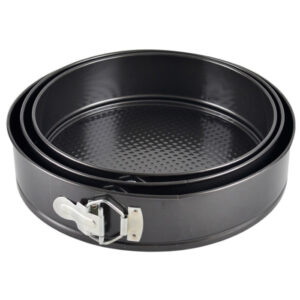 Round Non-Stick Cake Mold Baking Pan Set Large - Image 2