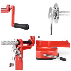 Steel Spiral Potato Slicer With Non-Slip Rubber Feet - Image 4