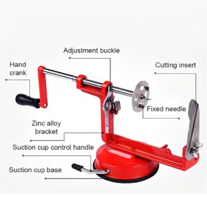 Steel Spiral Potato Slicer With Non-Slip Rubber Feet - Image 8