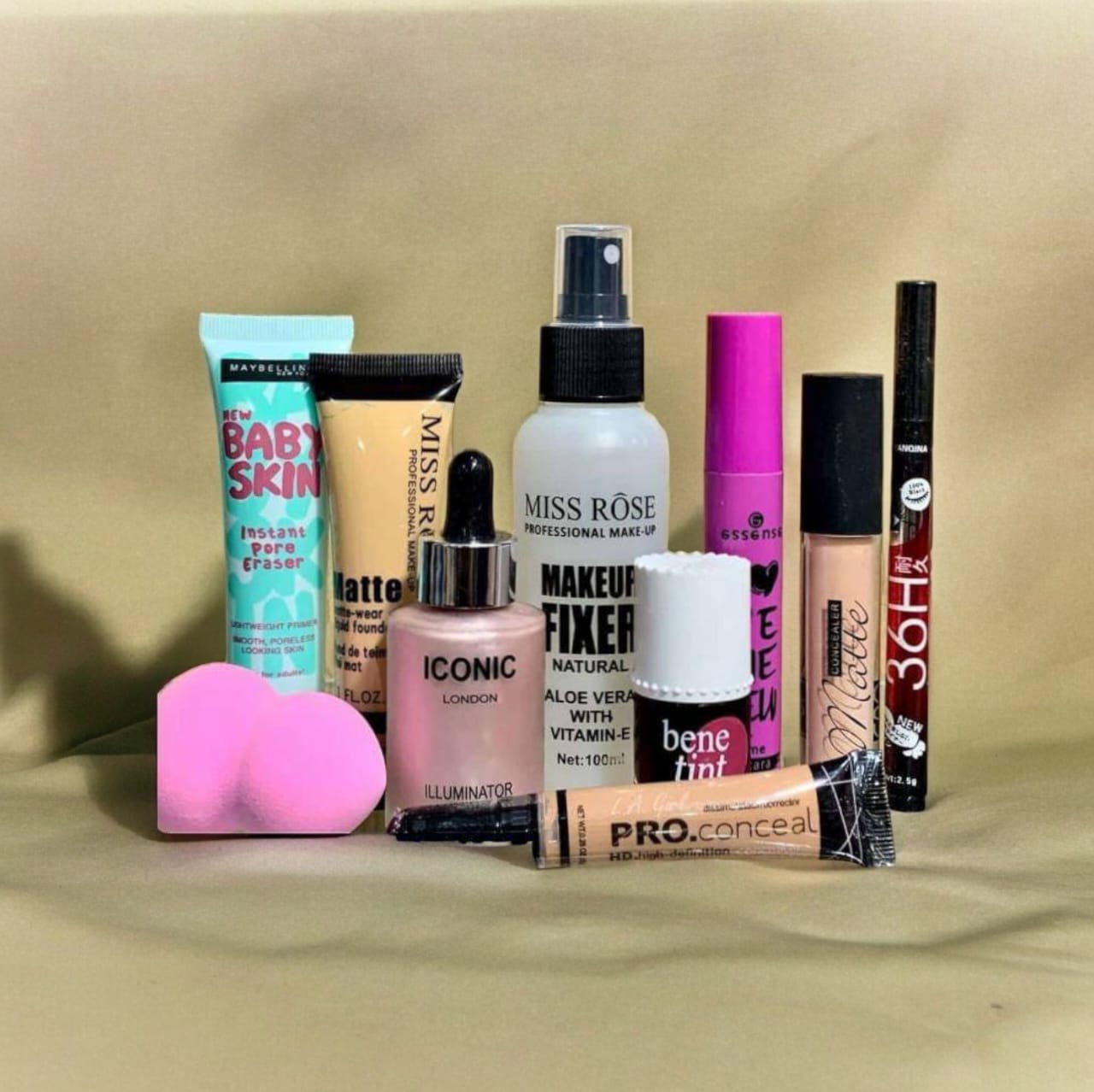 Makeup Accessories Set of 10