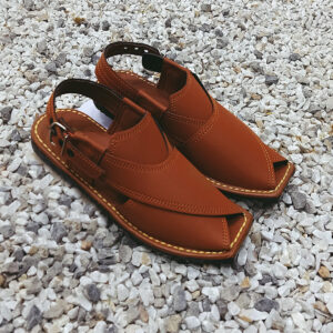 Men Peshawari Chappal Beige