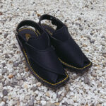 Men Peshawari Chappal Black