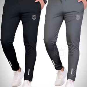 Men Trouser Polyester Pack of 2