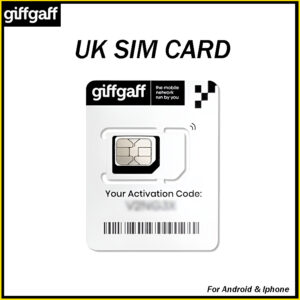 GiffGaff UK International SIM Card - Image 1