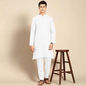 Men-Stitched-Wash-and-Wear-White