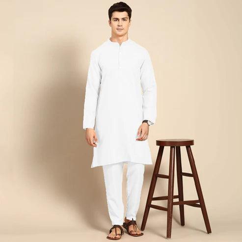 Men-Stitched-Wash-and-Wear-White