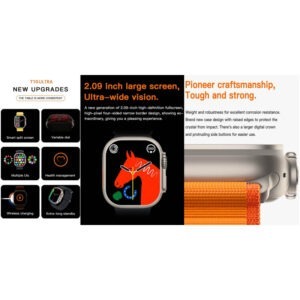 T10 Ultra Smart watch 2.09-Inch Infinite Display - Image 3