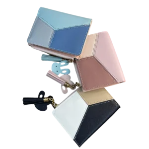 Tri-Tone Mini Wallets